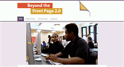 Desktop Screenshot of beyondthefrontpage.org